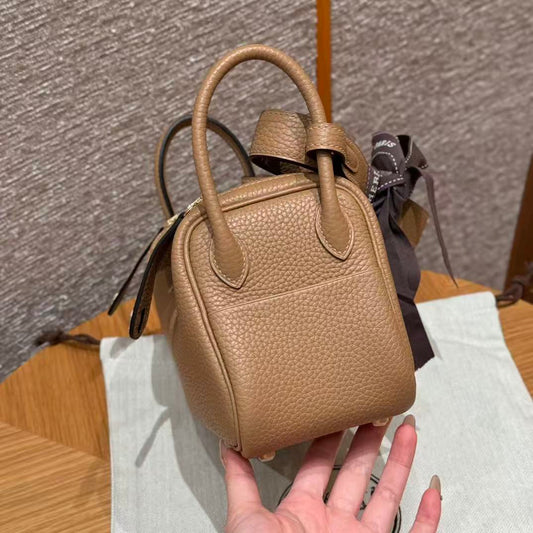 HM Mini Lindy 19cm Camel Leather