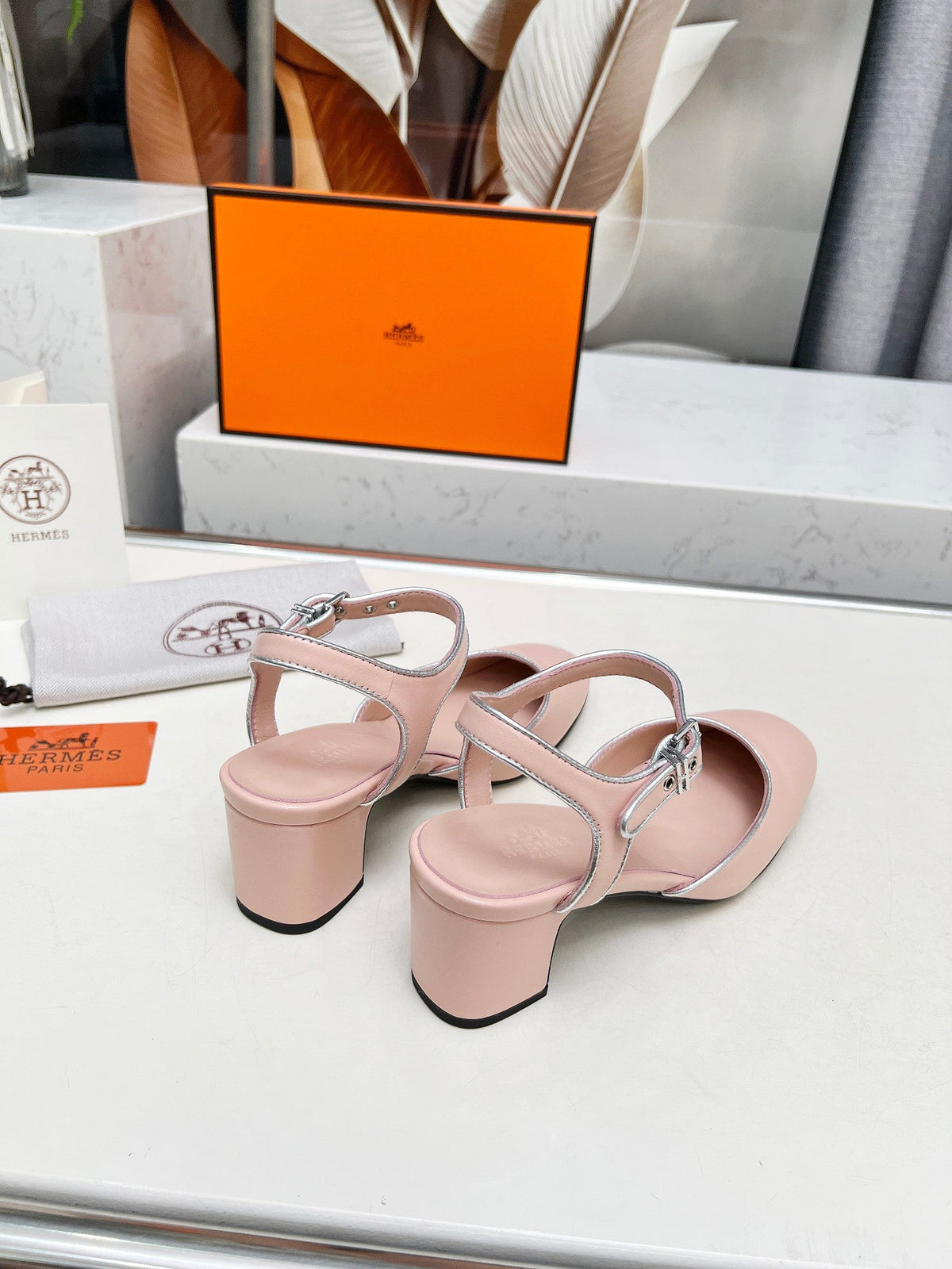 Kamilla ̉60 pump Pink Lambskin 214072