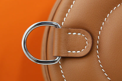 HM In-the-Loop Belt 19CM Bag Brown Swift