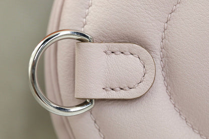 HM In-the-Loop Belt 19CM Bag Pink Swif