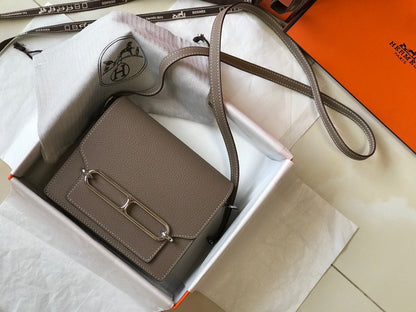 HM SAC ROULIS 18 CEDAR TOGO LEATHER
