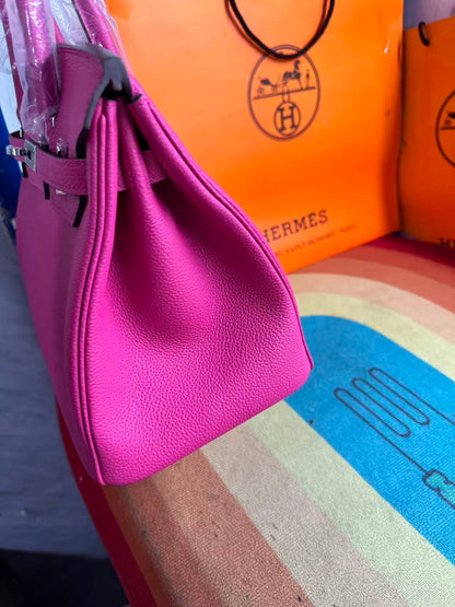HM Birkin 25 Hot Pink Togo Silver Hardware (Need 25 days to prepare goods)