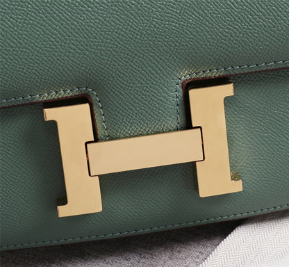 HM CONSTANCE BAGS 19 HUNTER EPSOM LAMBSKIN