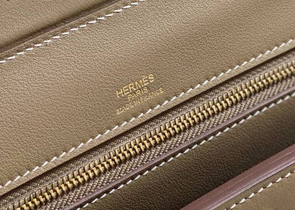 HM Mini 24 Sur 24 Bag 21cm Light Brown Swift Cowhide Gold Hardware 250250