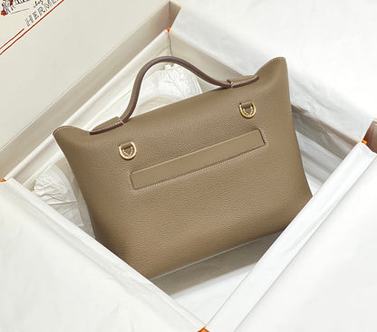 HM 26s 24/24 Bag 29cm Taupe Togo Leather