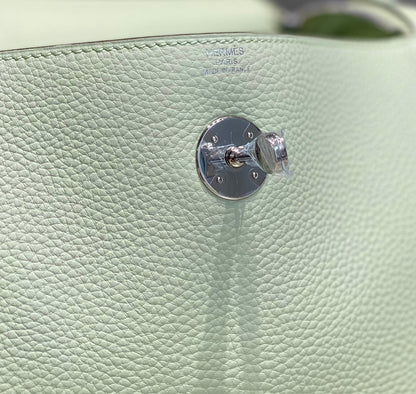 HM LINDY 26 BAG MINT TAURILLON CLEMENCE LEATHER
