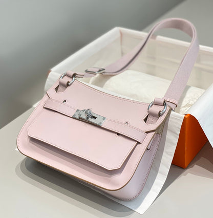 HM JYPSIÈRE MINI 23 MAUVE PALE CALFSKIN SILVER HARDWARE