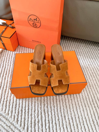HM Helia 60 Sandal Brown Suede 963258