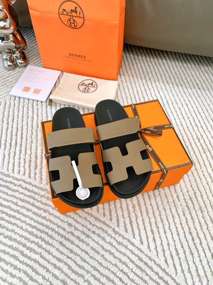 HM Chypre Sandal Earth Brown Cowhide 963519