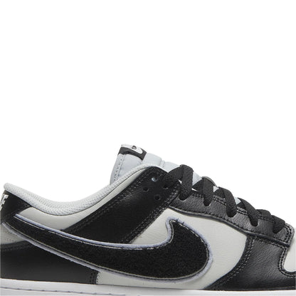 Nike Dunk Low 'Chenille Swoosh Black Grey' (2022)