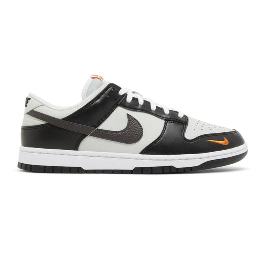 Nike Dunk Low 'Black Total Orange Mini Swoosh' (2023)