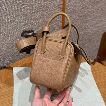 HM Mini Lindy 19cm Camel Leather