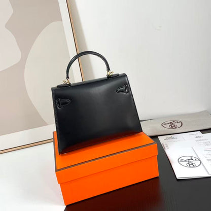 HM Kelly 25cm Glossy Cowhide GHW