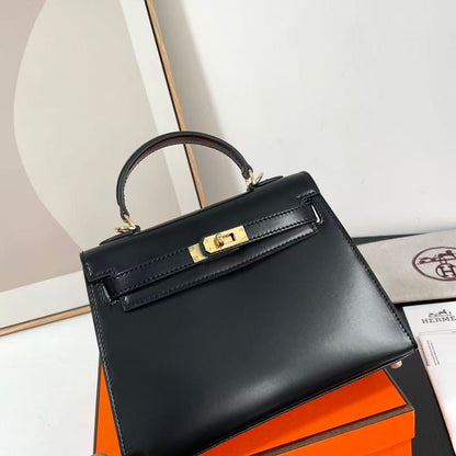 HM Kelly 25cm Glossy Cowhide GHW
