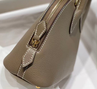 HM Bolide Mini  18cm Etoupe Togo Leather Gold Hardware