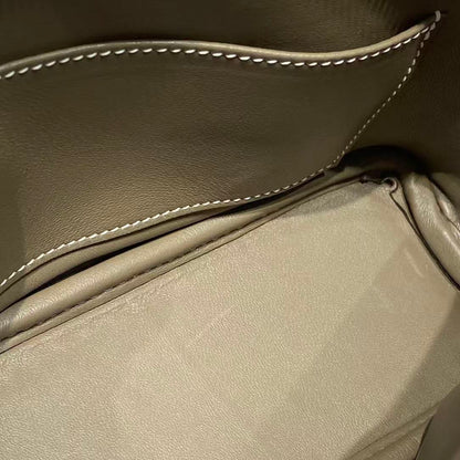 HM Bolide Mini  18cm Etoupe Togo Leather Gold Hardware