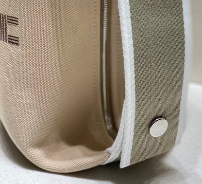 HM 26s Bride-a-Brac Case Beige Natural Cotton Canvas