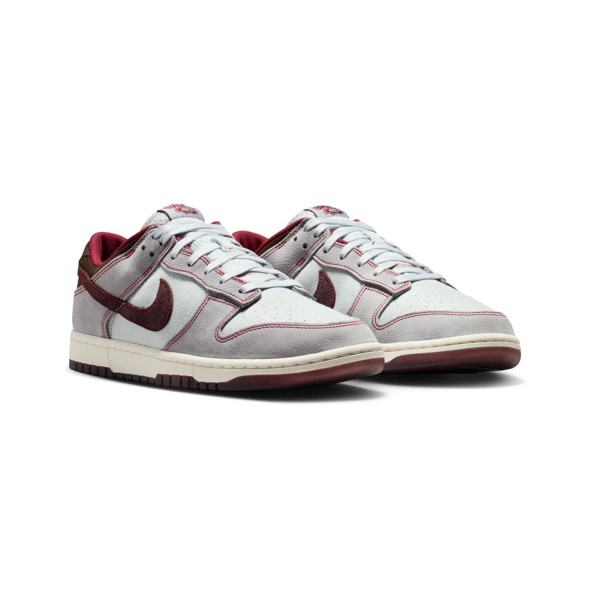 Nike Dunk Low Canvas 'Pure Platinum Burgundy Crush' (2026)
