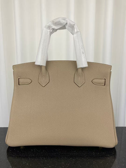 HM Birkin Bag 30 Light Taupe Togo Leather GHW