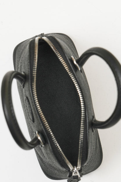 HM Bolide Bag 15cm Black Epsom Leather 284523