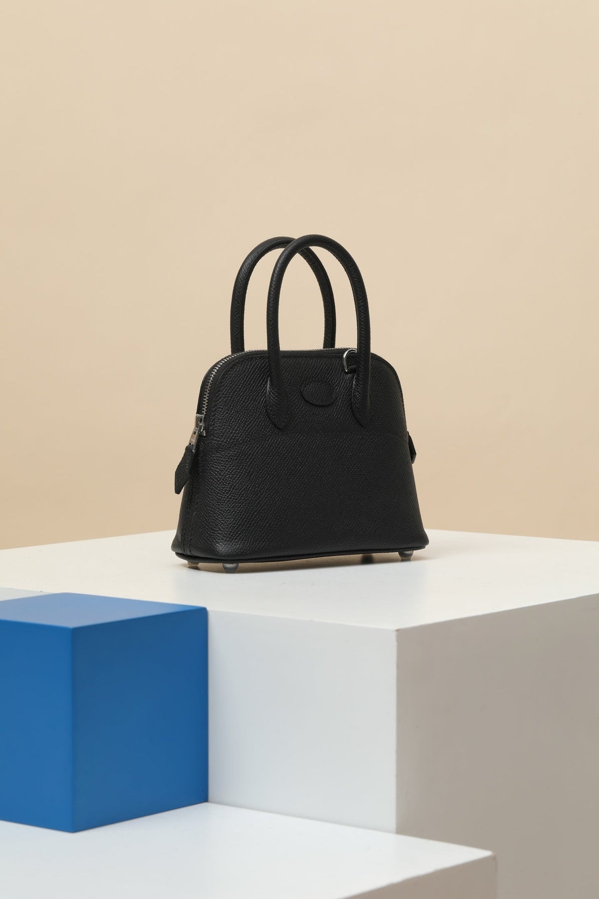 HM Bolide Bag 15cm Black Epsom Leather 284523