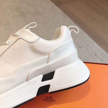 HM Just Sneaker White Suede