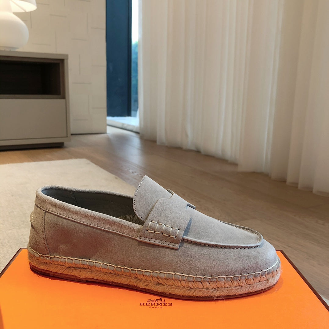 HM Trip Espadrille Grey Suede
