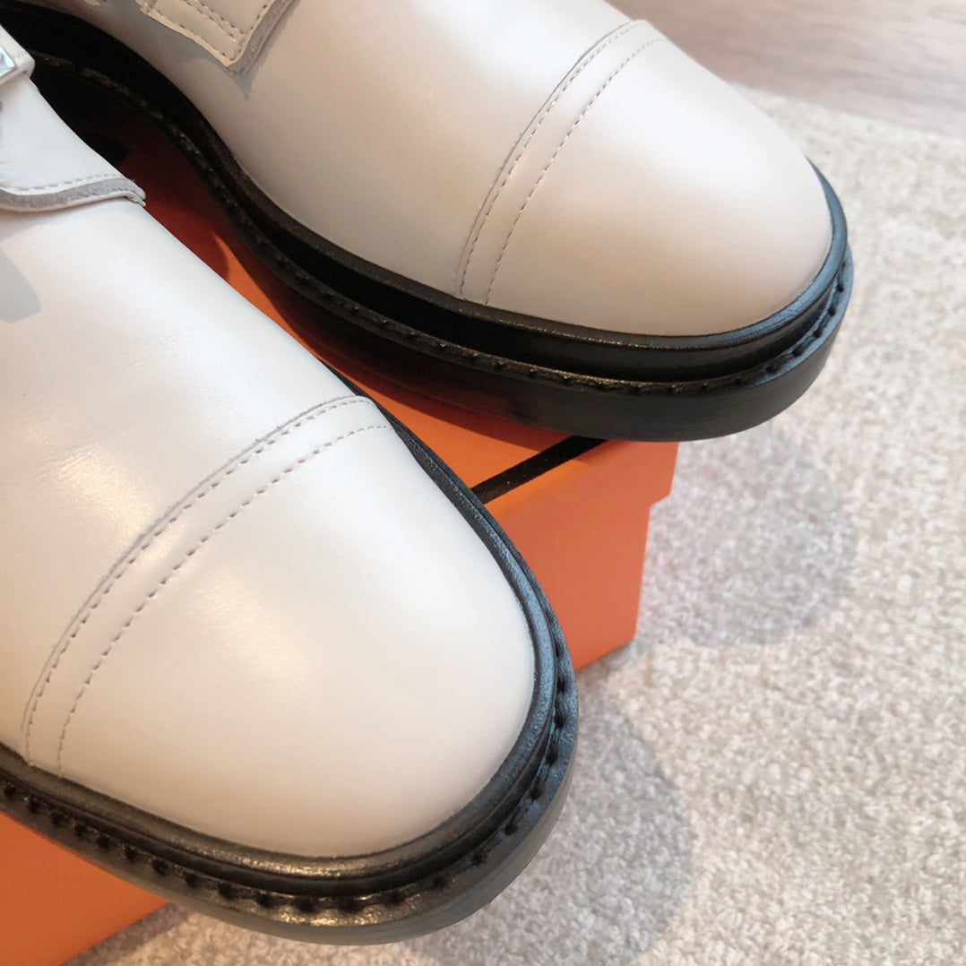 HM Funk Ankle Boot Grey Calfskin