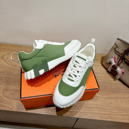 HM 25 Bouncing Sneaker Green Lamskin 318383