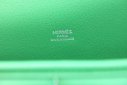 HM Berline Bag 28cm Green Calfskin 284547 (Production time: 25 days)