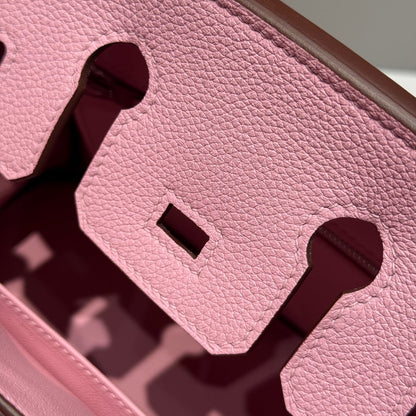 HM BIRKIN 25CM BABY PINK TOGO LEATHER SILVER HARDWARE 237506