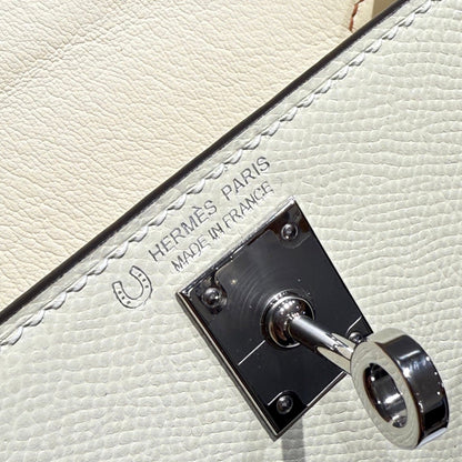 HM Mini Kelly 19 Beige mix Chocolate Epsom 243112