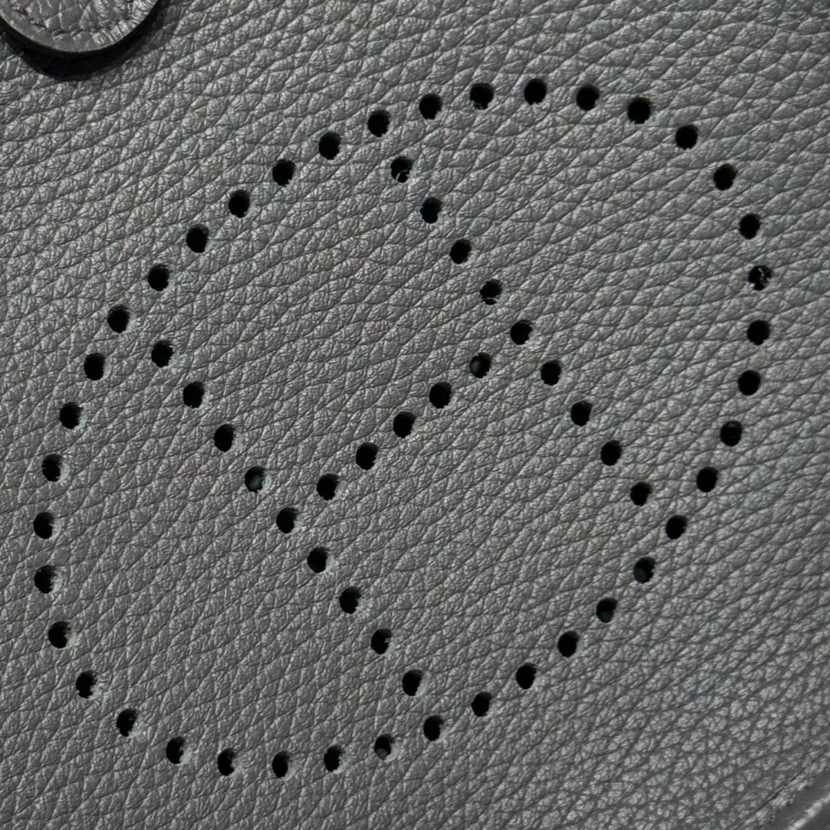 Hermes Evelyn 18 Bag Graphite Gray Epsom Leather 255530