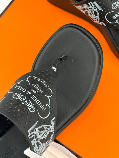 HM 26s Sandales 4.5cm Karima Black Sheepskin 675646
