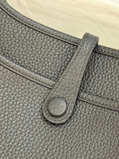 HM Evelyne 23cm Black Togo Leather 281207