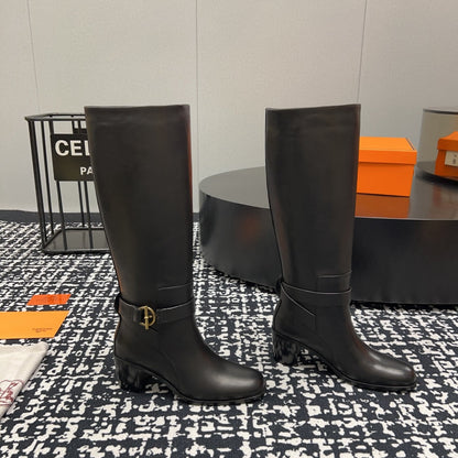 HM Justine 50 Boot Black Cowhide 952361