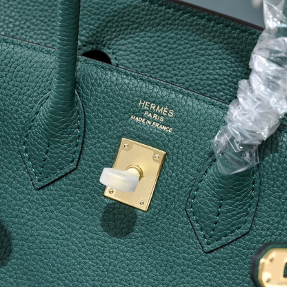 HM Birkin Teal Green Togo Leather GHW