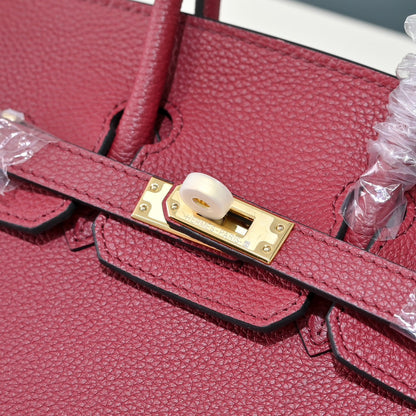 HM Birkin 30cm Burgundy Togo Leather GHW