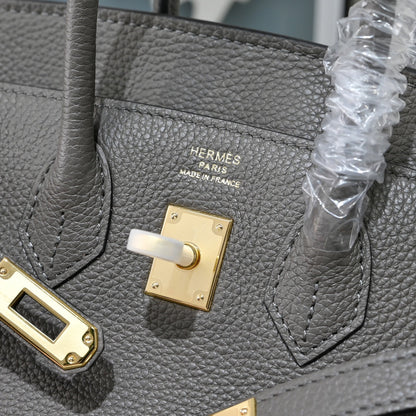 HM Birkin Gris Etain Togo Leather GHW
