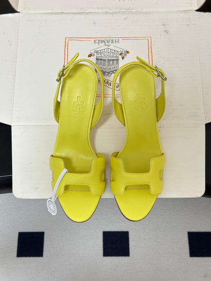 HM Holy Sandal Bright Yellow Cowhide 834999