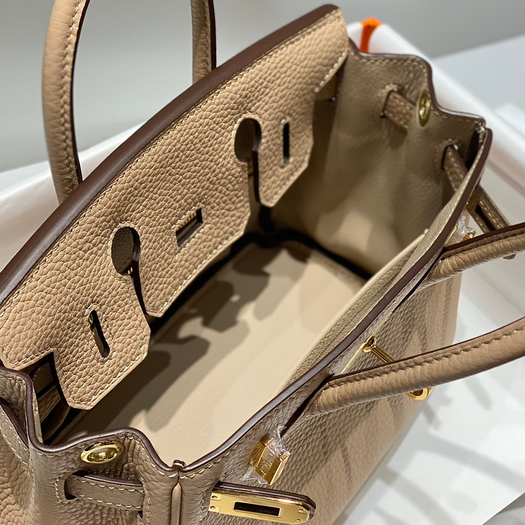 HM Birkin 20cm Trench Togo Leather Gold Hardware