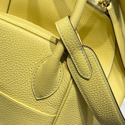 HM Lindy 30 Yellow Calf Leather 237636