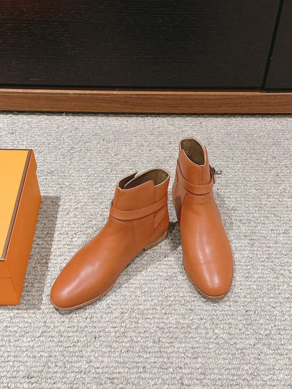 neo ankle boot brown calfskin