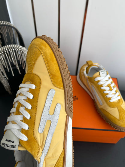HM Jet Sneaker Yellow Suede 739993