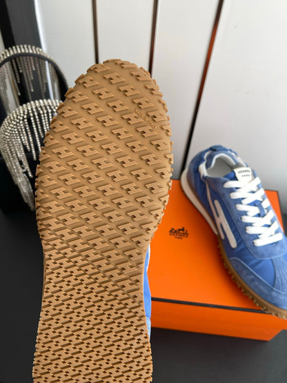 HM Jet Sneaker Blue White Suede 739996
