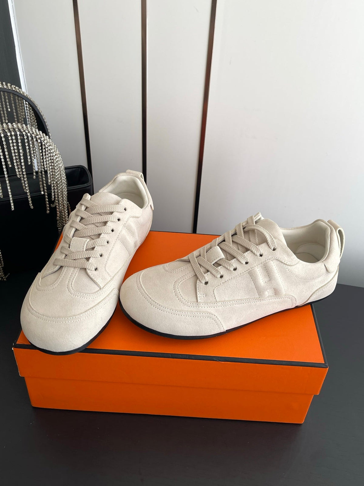 HM May Derby Shoes Khahi Suede 740000