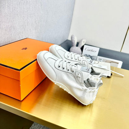 HM Sneaker In 25mm White Lambskin 956331