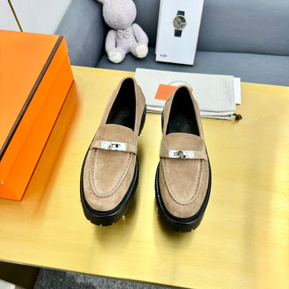 HM Icone Loafer Light Brown Suede