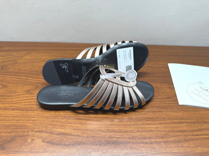 HM Noria Sandals Sliver Leather 849474
