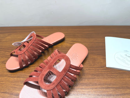 HM Noria Sandals Tan Suede 849478
